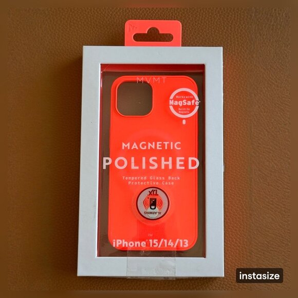 New - MVMT Polished MagSafe Snap-On Protective Case for iPhone 15/14/13 - Picture 1 of 5